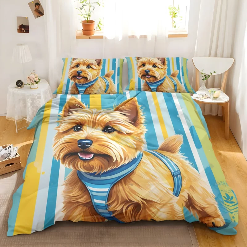 Teen Birthday Bliss Norwich Terrier Joy Bedding Set 2