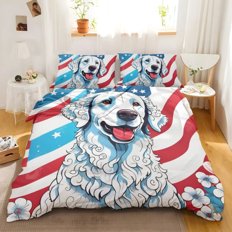 Teen Birthday Extravaganza Curly-Coated Retriever Delight Bedding Set 2