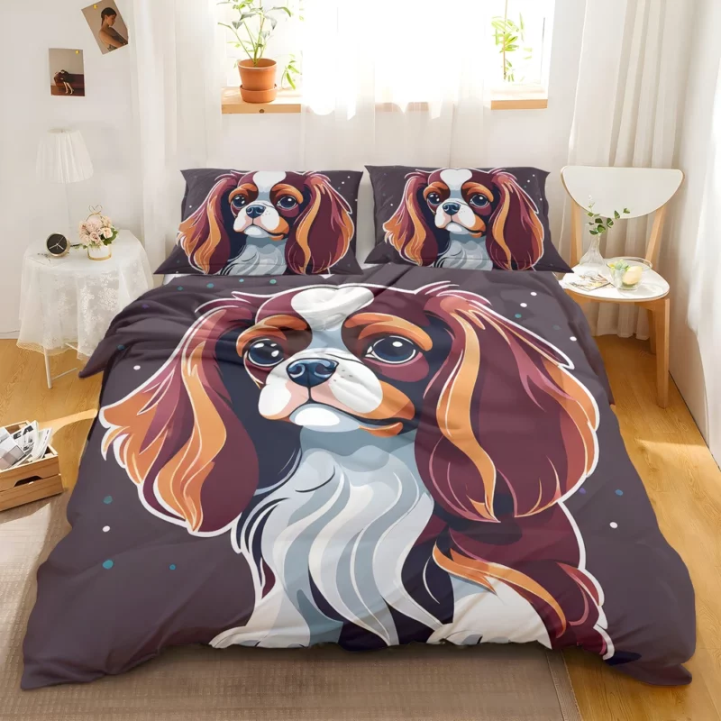 Teen Birthday Extravaganza English Toy Spaniel Delight Bedding Set 2