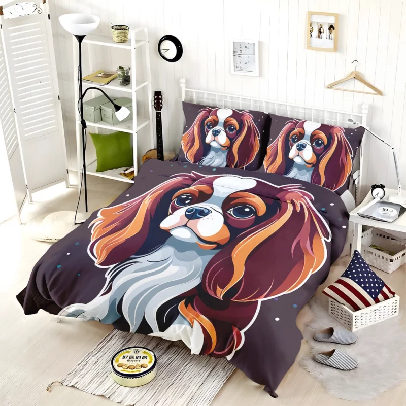 Teen Birthday Extravaganza English Toy Spaniel Delight Bedding Set