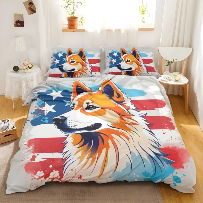 Teen Birthday Extravaganza Finnish Spitz Delight Bedding Set 2