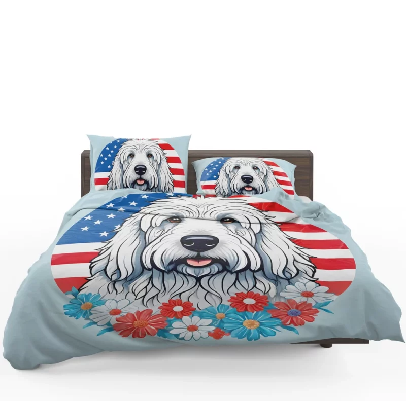Teen Birthday Extravaganza Komondor Dog Delight Bedding Set 1
