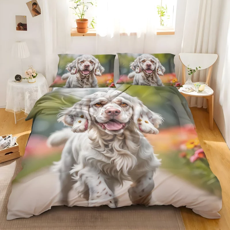 Teen Birthday Present Clumber Spaniel Magic Bedding Set 2