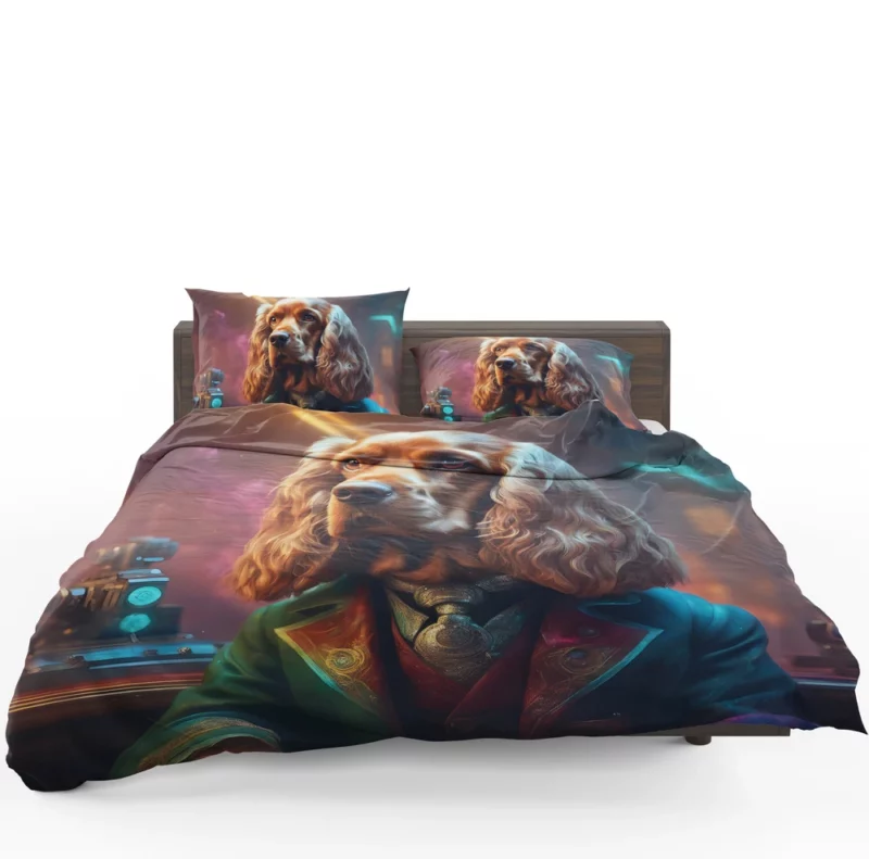 Teen Birthday Present Cocker Spaniel Magic Bedding Set 1