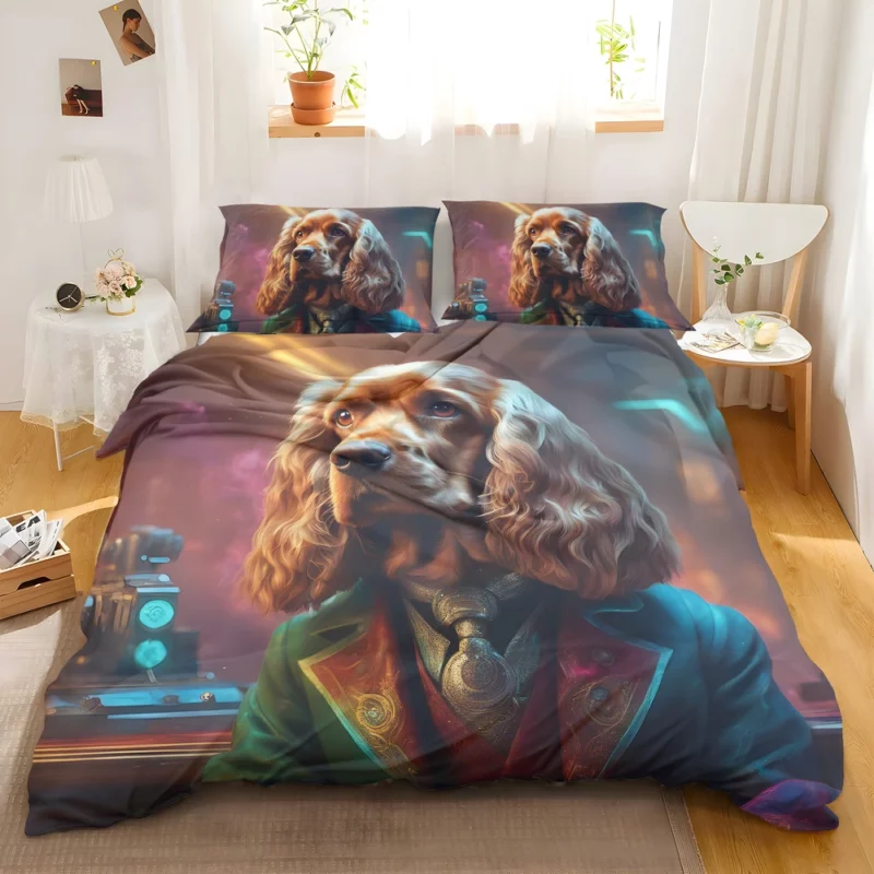 Teen Birthday Present Cocker Spaniel Magic Bedding Set 2