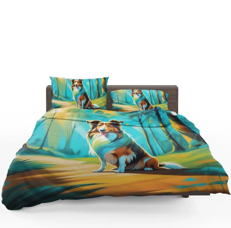 Teen Birthday Present Collie Rough and Smooth Joy Bedding Set 1