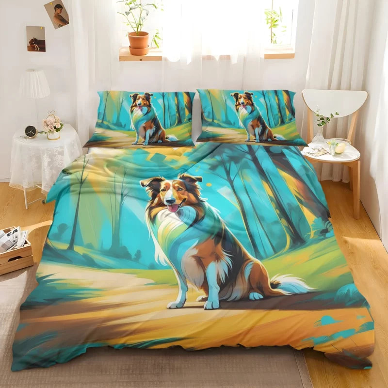 Teen Birthday Present Collie Rough and Smooth Joy Bedding Set 2