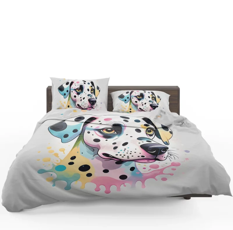 Teen Birthday Present Dalmatian Magic Bedding Set 1