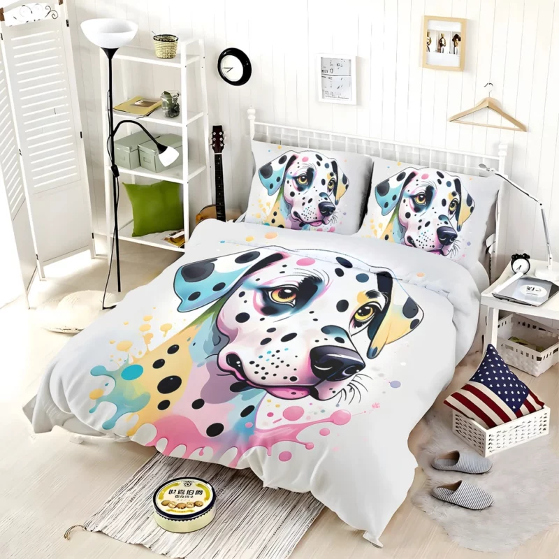 Teen Birthday Present Dalmatian Magic Bedding Set