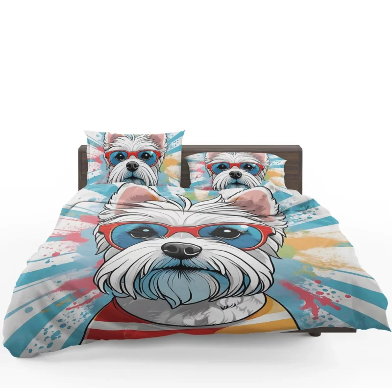 Teen Birthday Present Dandie Dinmont Terrier Magic Bedding Set 1