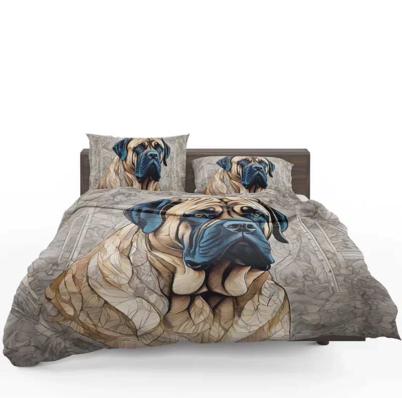 Teen Birthday Present English Mastiff Magic Bedding Set 1