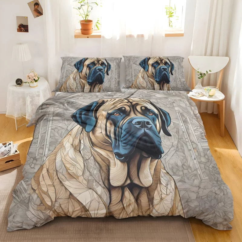 Teen Birthday Present English Mastiff Magic Bedding Set 2