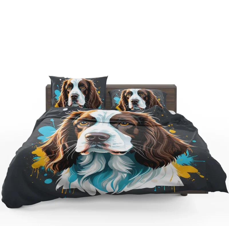 Teen Birthday Present English Springer Spaniel Magic Bedding Set 1