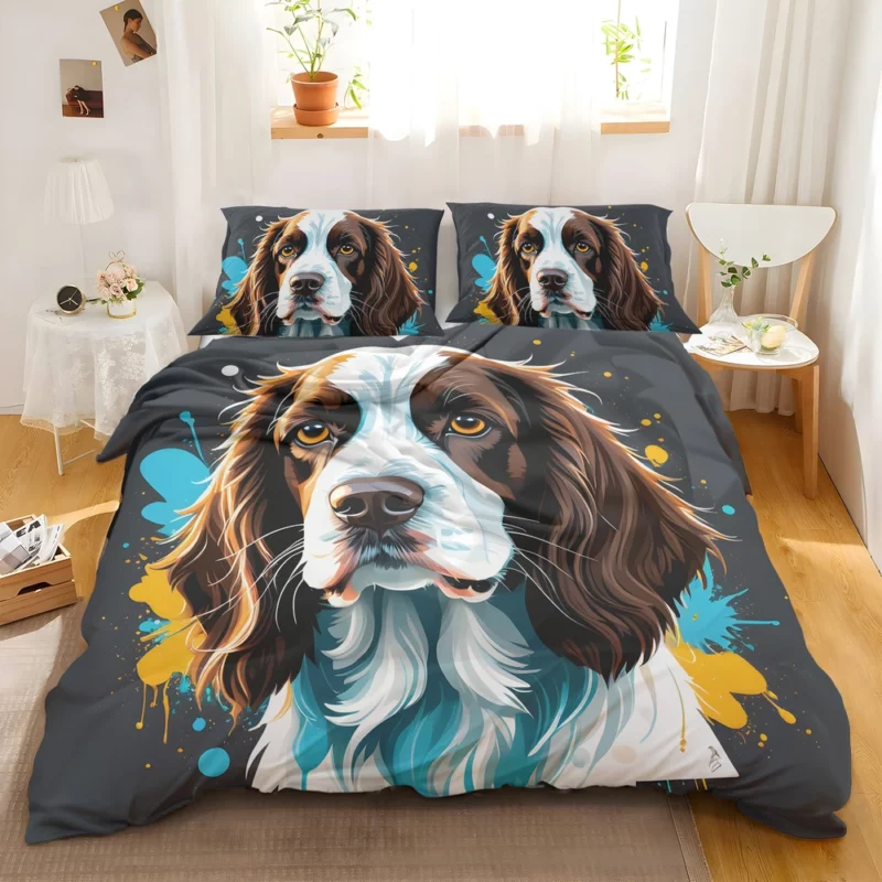 Teen Birthday Present English Springer Spaniel Magic Bedding Set 2