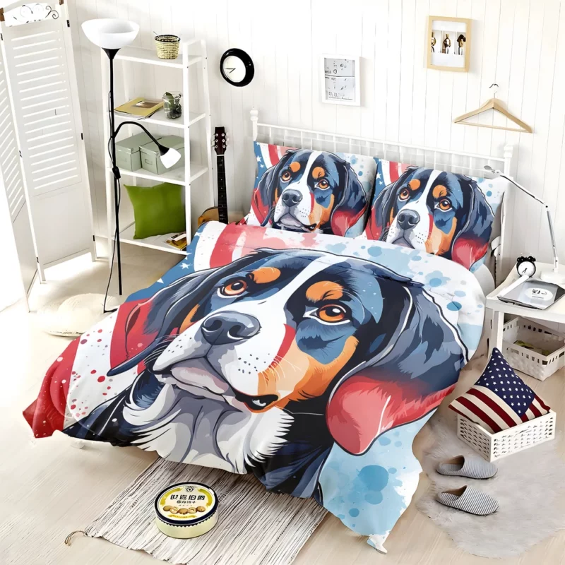 Teen Birthday Present Entlebucher Mountain Dog Magic Bedding Set