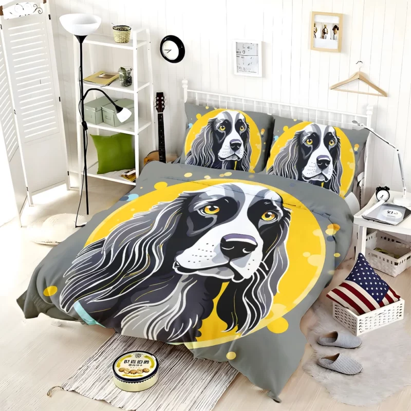 Teen Birthday Present Field Spaniel Dog Magic Bedding Set