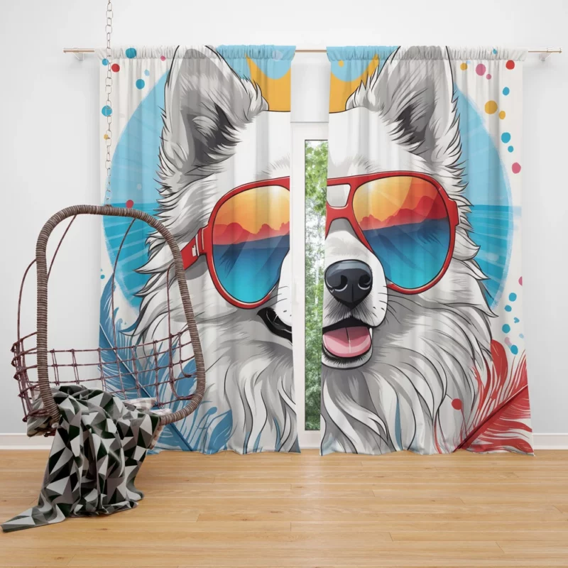 Teen Birthday Present Finnish Lapphund Dog Magic Curtain