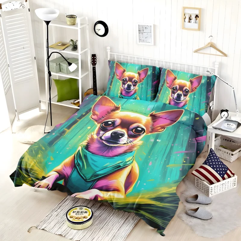 Teen Delight Chihuahua Dog Magic Bedding Set