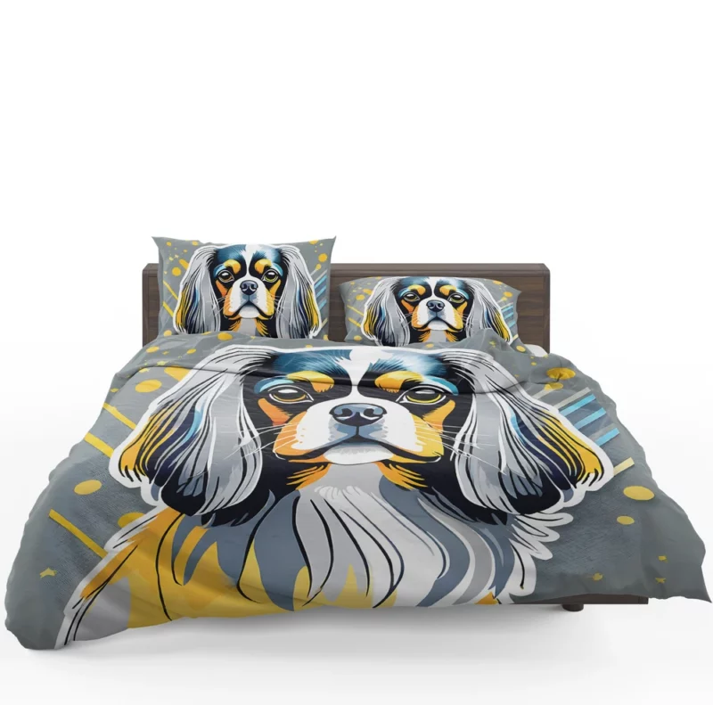 Teen English Toy Spaniel Pal Birthday Joy Bedding Set 1