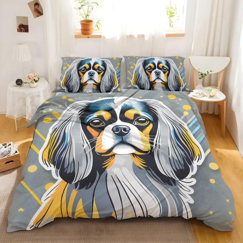 Teen English Toy Spaniel Pal Birthday Joy Bedding Set 2