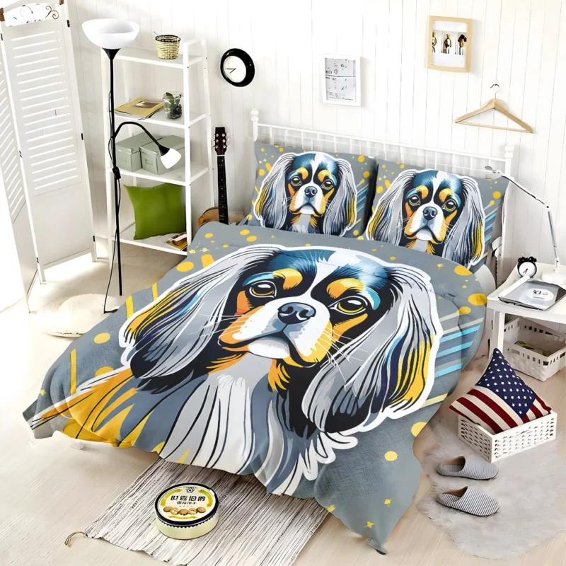 Teen English Toy Spaniel Pal Birthday Joy Bedding Set