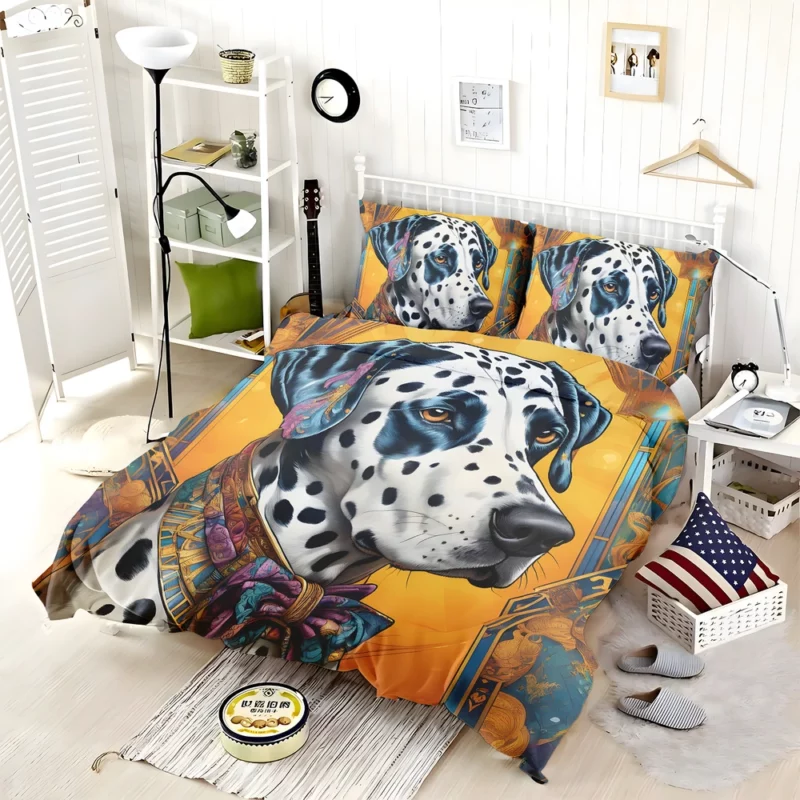 Teen Furry Companion Dalmatian Love Bedding Set