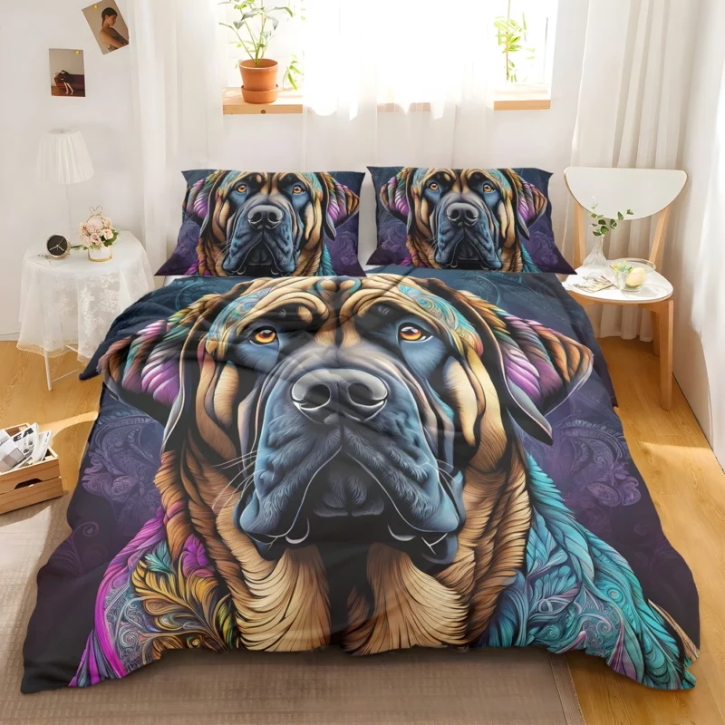 Teen Furry Companion English Mastiff Love Bedding Set 2