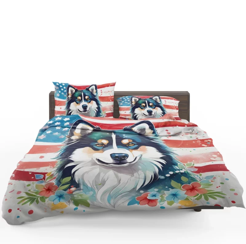 Teen Furry Companion Finnish Lapphund Dog Love Bedding Set 1