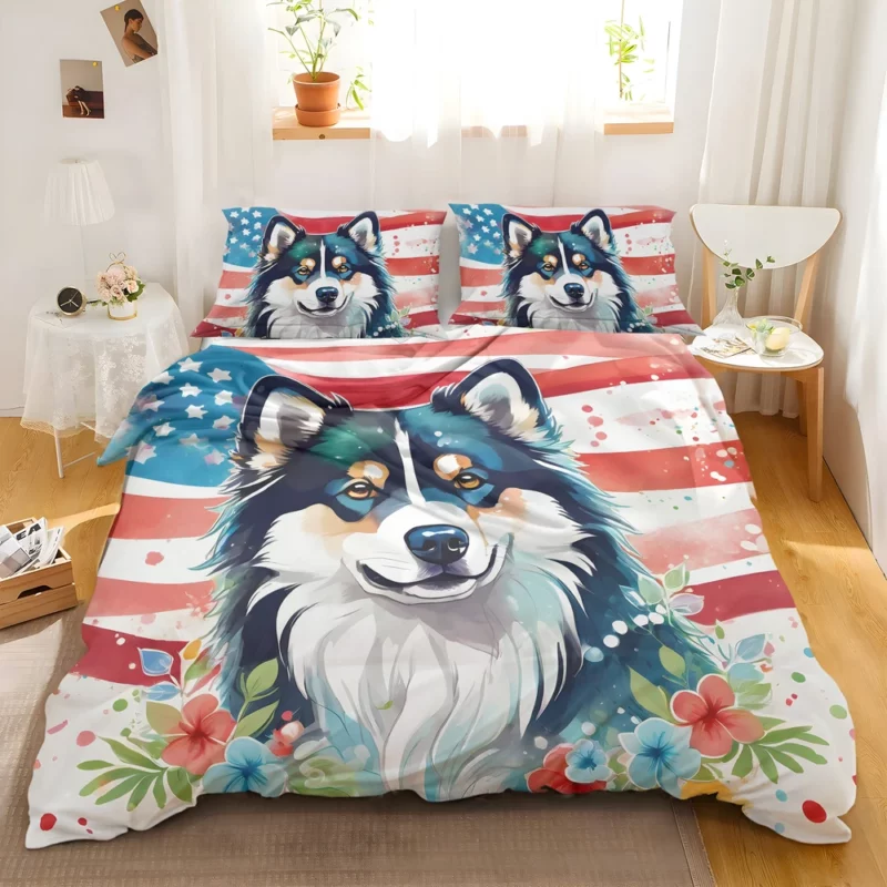 Teen Furry Companion Finnish Lapphund Dog Love Bedding Set 2