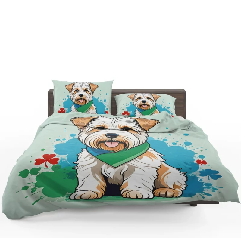 Teen Furry Companion Irish Glen of Imaal Terrier Love Bedding Set 1