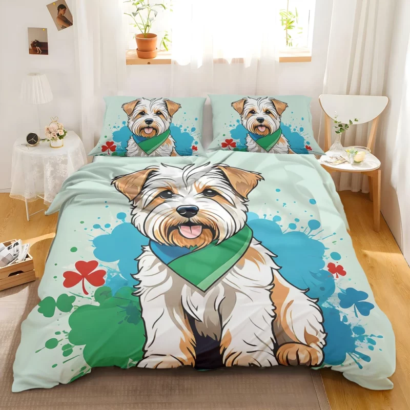 Teen Furry Companion Irish Glen of Imaal Terrier Love Bedding Set 2