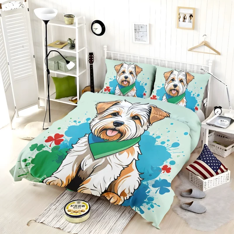 Teen Furry Companion Irish Glen of Imaal Terrier Love Bedding Set