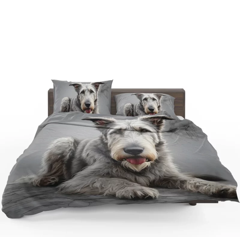 Teen Furry Companion Irish Wolfhound Love Bedding Set 1