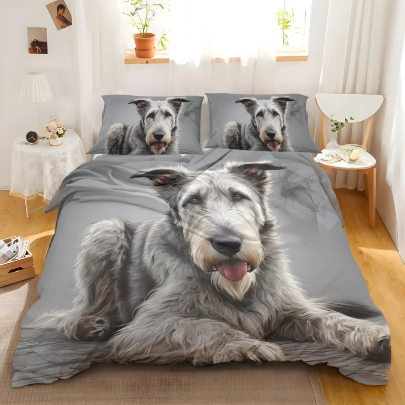 Teen Furry Companion Irish Wolfhound Love Bedding Set 2