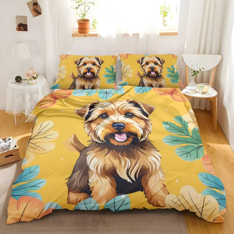 Teen Furry Companion Norfolk Terrier Dog Love Bedding Set 2