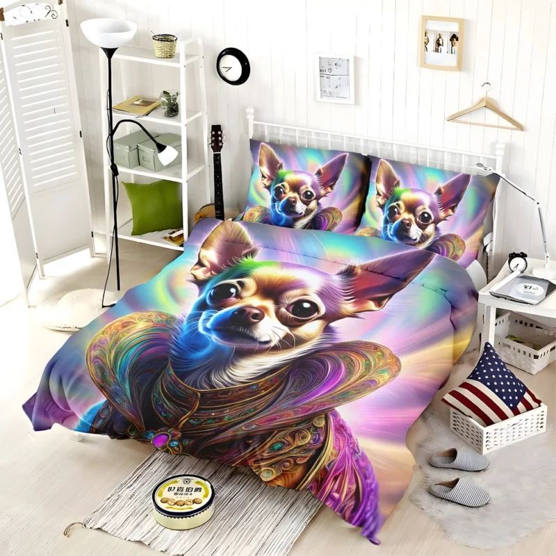 Teen Furry Pal Chihuahua Dog Love Bedding Set