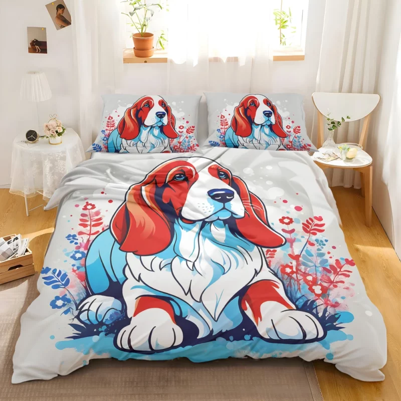 Teen Grand Basset Griffon Vendeen Present Bedding Set 2