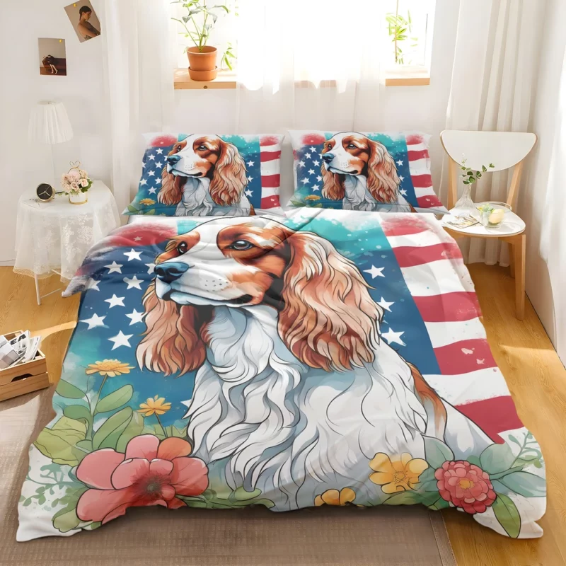 Teen Home Decor Clumber Spaniel Elegance Bedding Set 2