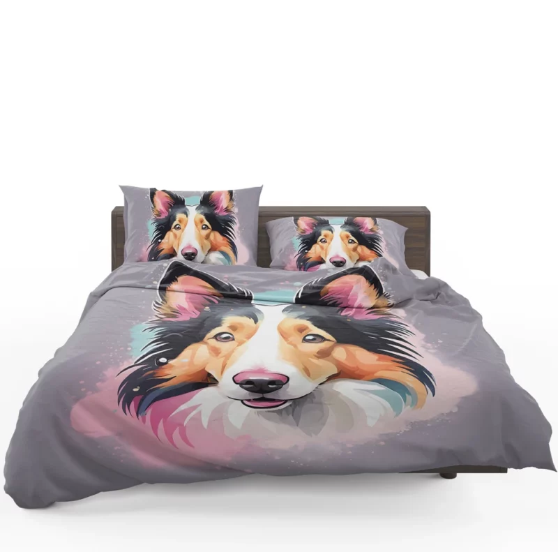 Teen Home Decor Collie Rough and Smooth Elegance Bedding Set 1