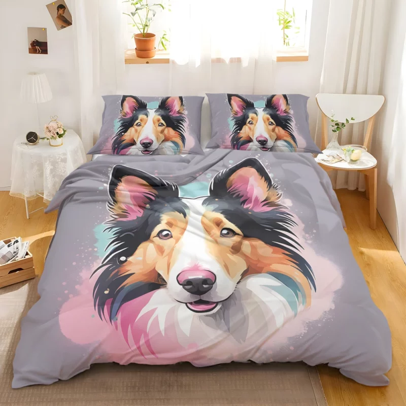 Teen Home Decor Collie Rough and Smooth Elegance Bedding Set 2