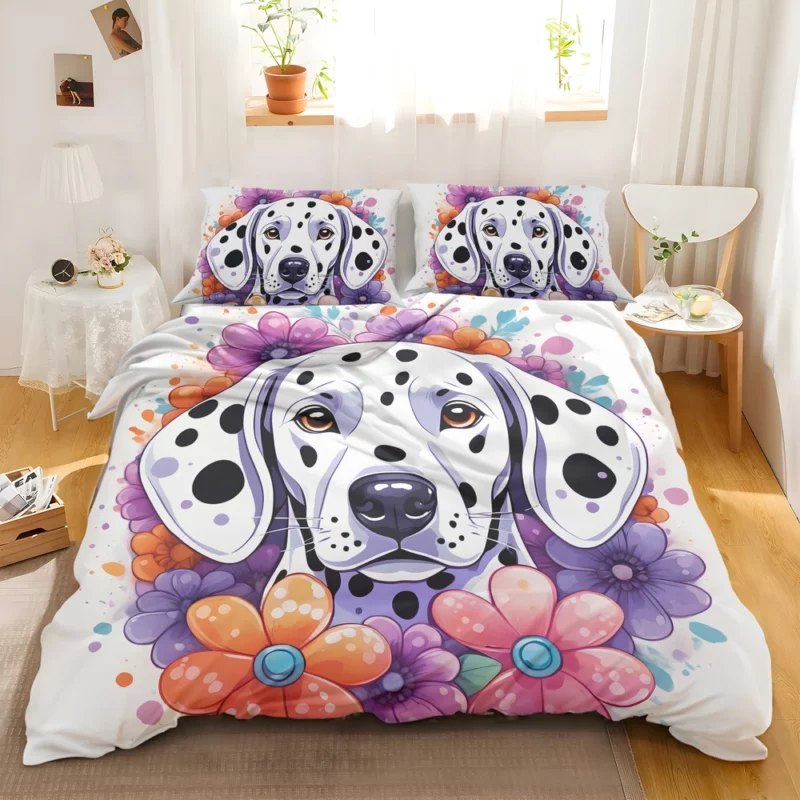 Teen Home Decor Dalmatian Charm Bedding Set 2