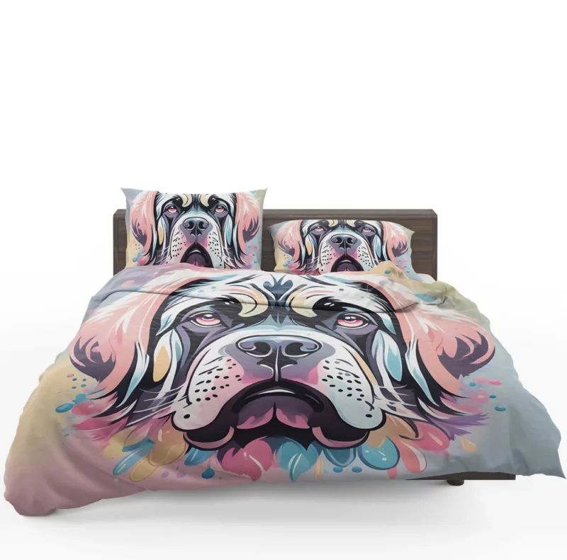 Teen Home Decor English Mastiff Elegance Bedding Set 1