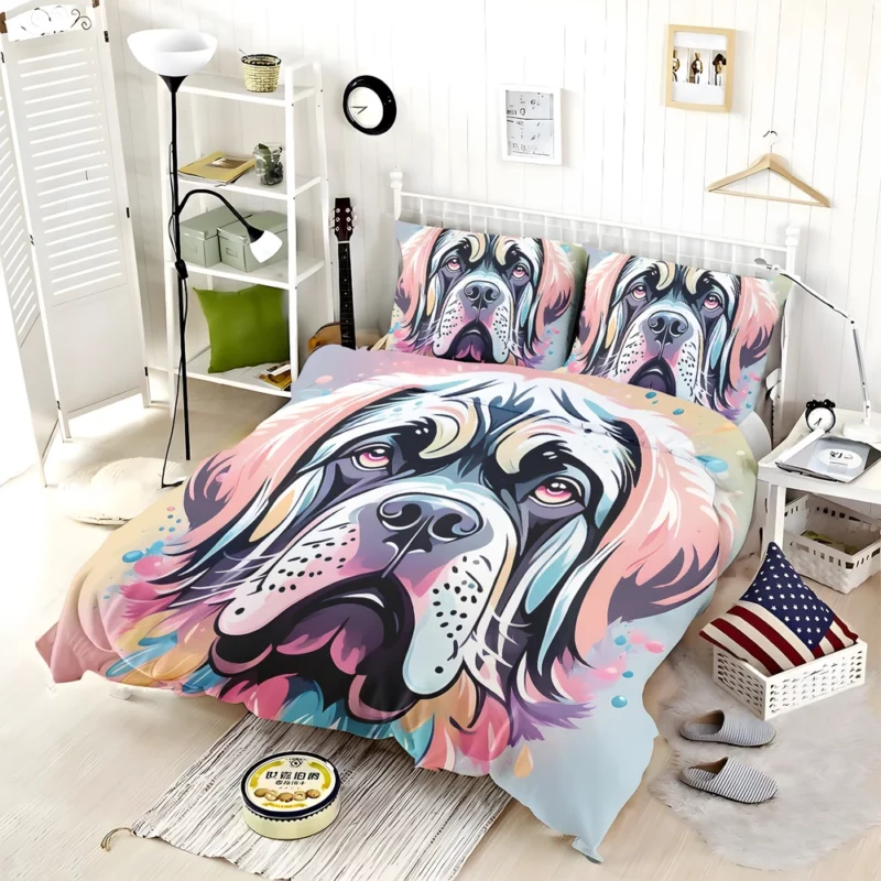 Teen Home Decor English Mastiff Elegance Bedding Set