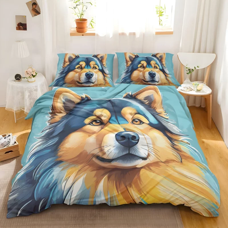 Teen Home Decor Finnish Lapphund Elegance Bedding Set 2