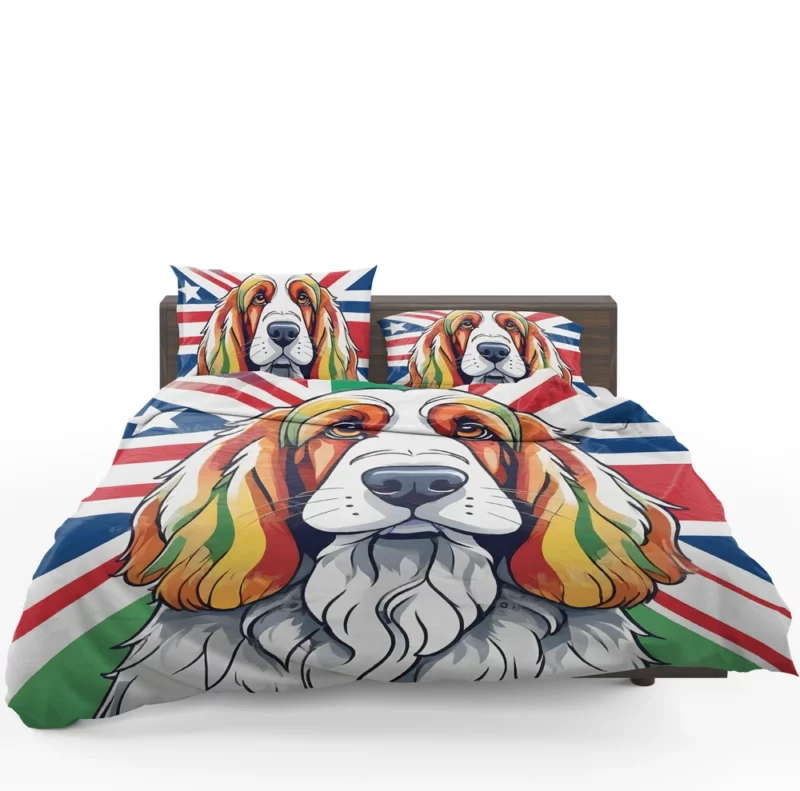 Teen Home Decor Grand Basset Griffon Vendeen Elegance Bedding Set 1