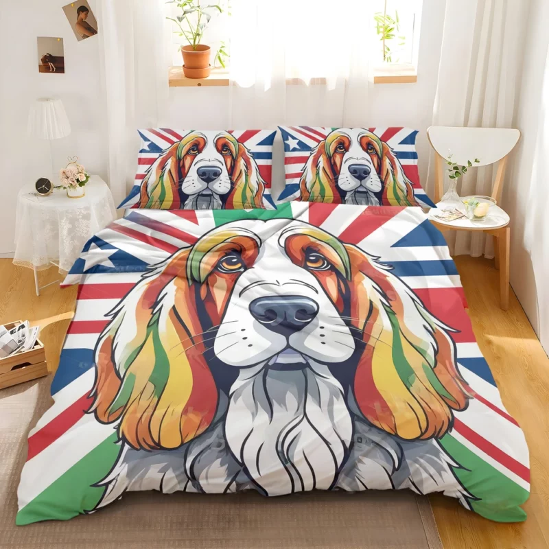 Teen Home Decor Grand Basset Griffon Vendeen Elegance Bedding Set 2