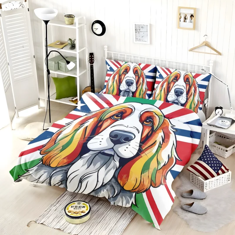 Teen Home Decor Grand Basset Griffon Vendeen Elegance Bedding Set