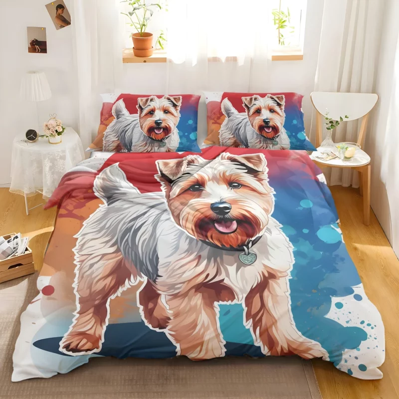 Teen Home Decor Irish Glen of Imaal Terrier Elegance Bedding Set 2