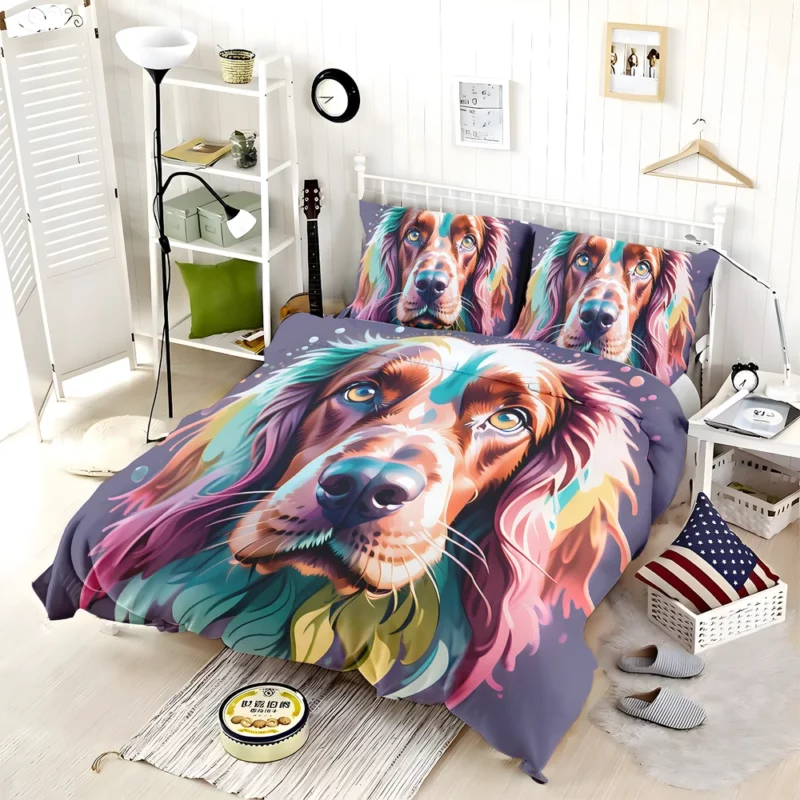 Teen Home Decor Irish Setter Elegance Bedding Set