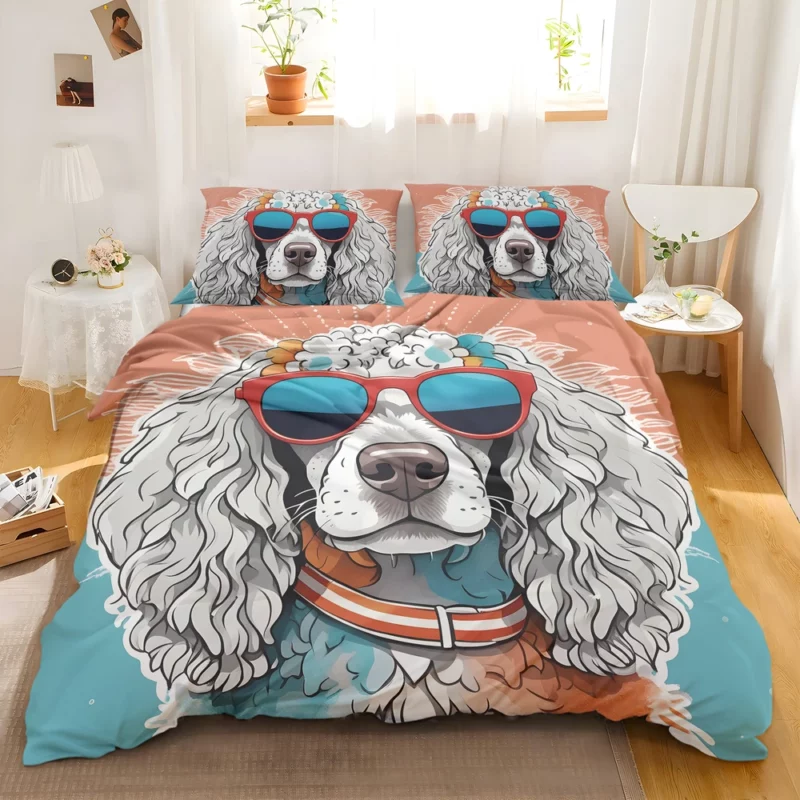 Teen Home Decor Irish Water Spaniel Elegance Bedding Set 2